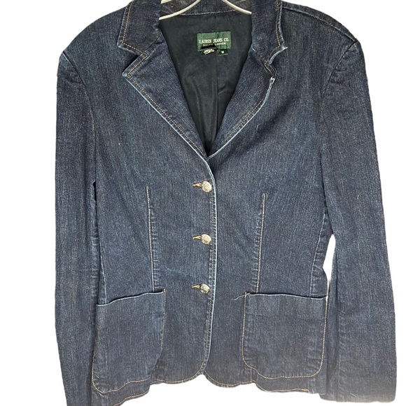 Women’s Lauren Ralph Lauren Jean jacket super stylish size M